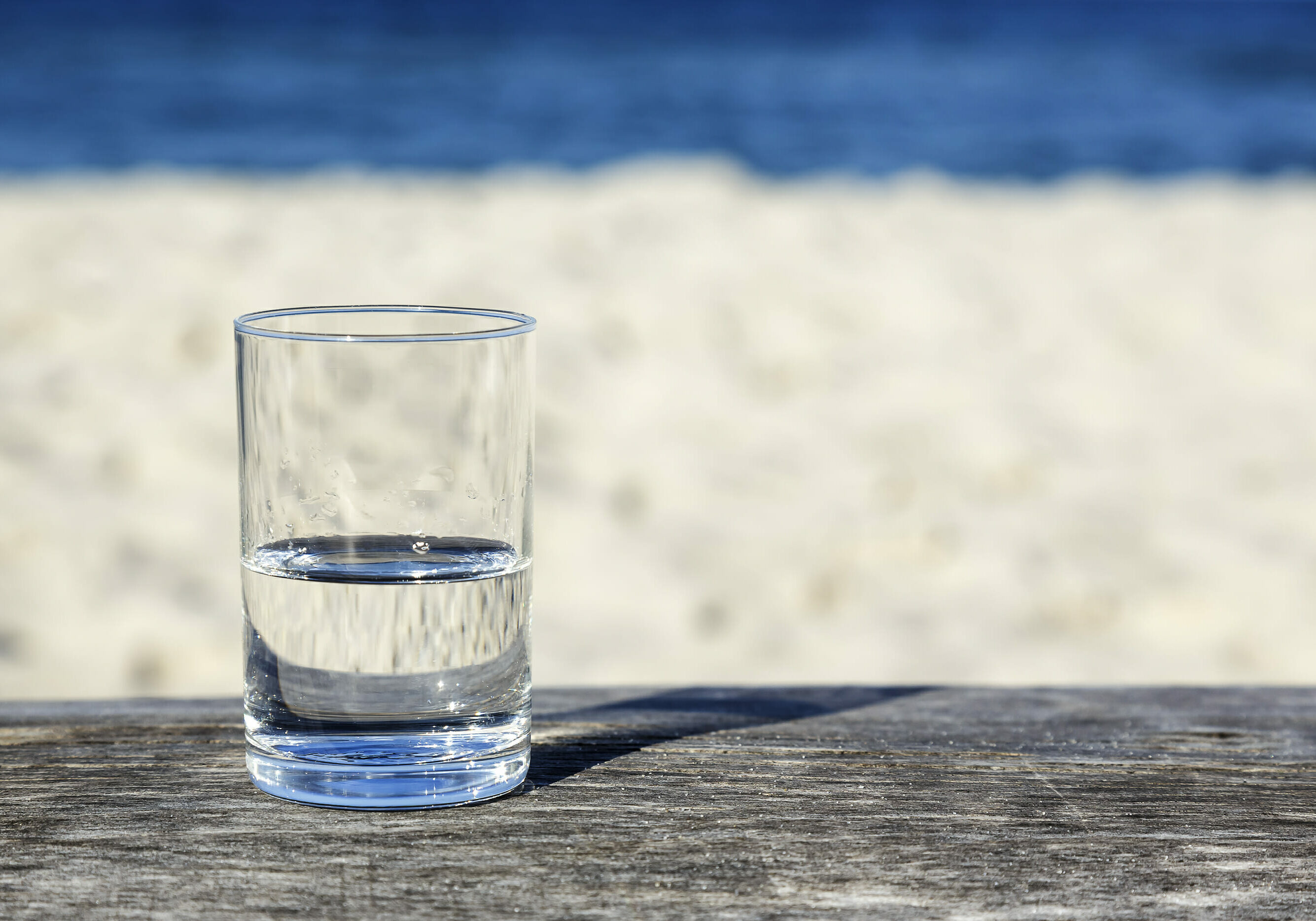 Glass Of Water Which Is Half-full